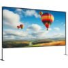150" Portable Projector Screen with Stand — 4K, 16:9