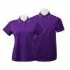 เสื้อโปโลสีม่วงเข้ม Cool balance