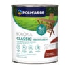 Poli-Farbe Boróka Classic vízzel hígítható vékonylazúr vörösfenyő 0,75 L