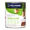 Poli-Farbe Boróka fakonzerváló vékonylazúr FB07 világos dió 0,75 L