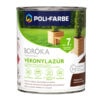 Poli-Farbe Boróka fakonzerváló vékonylazúr FB08 paliszander 0,75 L