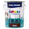 Poli-Farbe Cellkolor magasfényű zománcfesték RAL 8016 barna 5 L