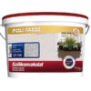 Poli-Farbe szilikon vékonyvakolat 2 mm kapart fehér 25 kg