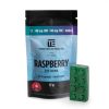 Blue raspberry CBD gummies 1:1 THC CBD jelly bomb by Twisted Extracts, 40mg per package