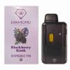 This is an image of Blackberry Kush Indica Diamond Concentrates 3g Vape