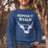 crewneck sweatshirt mockup of a man posing at a park during autumn 31810 1
