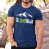 navijaska majica slovenija triglav modrajpg