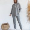Серое теплое худи для беременных и кормящих мам Pandora Свитеры, джемперы 9