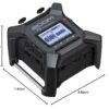 Zoom F3 Professional Field Recorder, 32-bit Float Recording, 2 Channel Recorder, Dual AD Converters, 2 Locking XLR/TRS Inputs, Battery Powered, Wireless Control