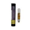 Headstone Cannabis Black Eden Cured Resin Vape 1g Rotating Indica showing the premium hardware and golden craft extract quality.