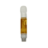 Headstone Cannabis Black Eden Cured Resin Vape 1g Rotating Indica showing the premium hardware and golden craft extract quality.