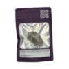 Headstone Cannabis Blackberry Cherry 3.5g container displaying frosty, purple-hued craft indica buds grown non-irradiated in Alberta.