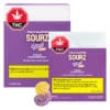 Fully Blasted Peach Passionfruit 10 Pack 1:1 Soft Chews by SOURZ by Spinach. Premium gummies with peach flavor, 100mg THC & CBN at Montrose Cannabis.