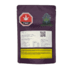 Headstone Cannabis Godzilla 3.5g dried flower container showing dense, frosty, non-irradiated craft indica buds.