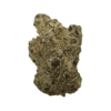 Headstone Cannabis Godzilla 3.5g dried flower container showing dense, frosty, non-irradiated craft indica buds.