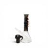 Nano Eye Beaker handcrafted borosilicate glass beaker with removable eye bowl displayed beside the rig