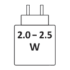 icon-2.0-2.5W charger