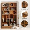 multi tier cat furniture with shelves for storage and display