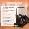quiet indoor dog treadmill for small apartment use