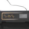 dog treadmill with smart display showing speed time distance and calories