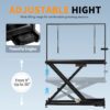 electric pet grooming table with smooth height adjustment system
