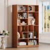 cat house multi-tier vertical design with built-in cat nests and shelves for storage