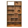 Cat House:Modern 2 IN 1 Wood Bookshelf