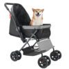 pet stroller for walking travel and vet visits