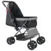 pet stroller for small dogs and cats with spacious interior