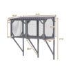 large cat window perch for multiple cats to rest and play