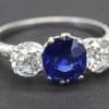 Burma sapphire ring