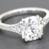 Cushion cut diamond engagement ring Weldons Dublin