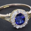 Antique sapphire ring