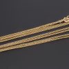 Antique 15kt muff chain