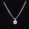 Diamond pendant necklace