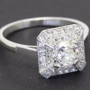 Diamond Cluster Ring