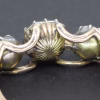 Emerald and diamond ring