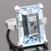 Aquamarine ring