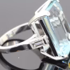 Aquamarine ring