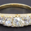 Diamond five stone ring