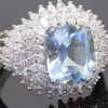 Aquamarine ring