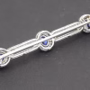 Sapphire brooch