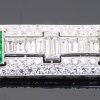 Diamond brooch