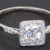 Diamond cluster ring