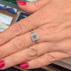 Diamond cluster ring