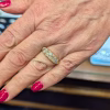 Diamond five stone ring