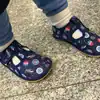 Papucei barefoot de interior material textil pentru cresa sau gradinita talpa antiderapanta,flexibila marimi 24,25,26,27 Perfecti pentru gradinita