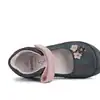 Balerini din piele din colecția „înapoi la școală” de la DD Step, model barefoot