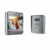 Extel - Visiophone - Quattro 2, 2 fils avec Effet Mirroir, Large Ecran de 18 cm, Fonction Monitoring, 9 sonneries disponible, Touches Tactiles, Instalation simple et rapide - 720277