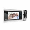 TMEZON Visiophone 1080P, Vidéo Interphone Portier 4 Fils,7 Pouces LCD Moniteur avec Sonnette de Caméra Filaire Vision Nocturne,IP65,Audio bidirectionnelle,Enregistrement Photo et Vidéo